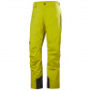 Helly Hansen Legendary Insulated, spodnie narciarskie, męskie, żółto-zielone