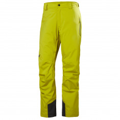 Helly Hansen Legendary Insulated, spodnie narciarskie, męskie, żółto-zielone