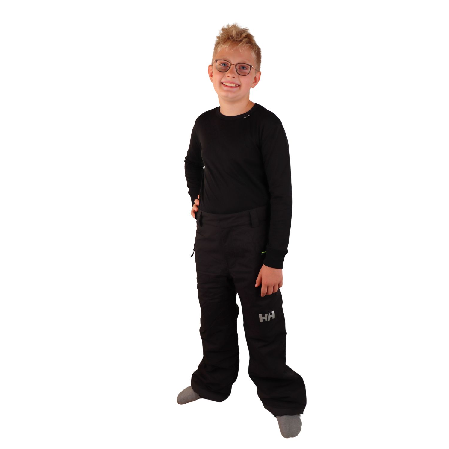 Helly Hansen Legendary lyžiarske nohavice, junior, čierne
