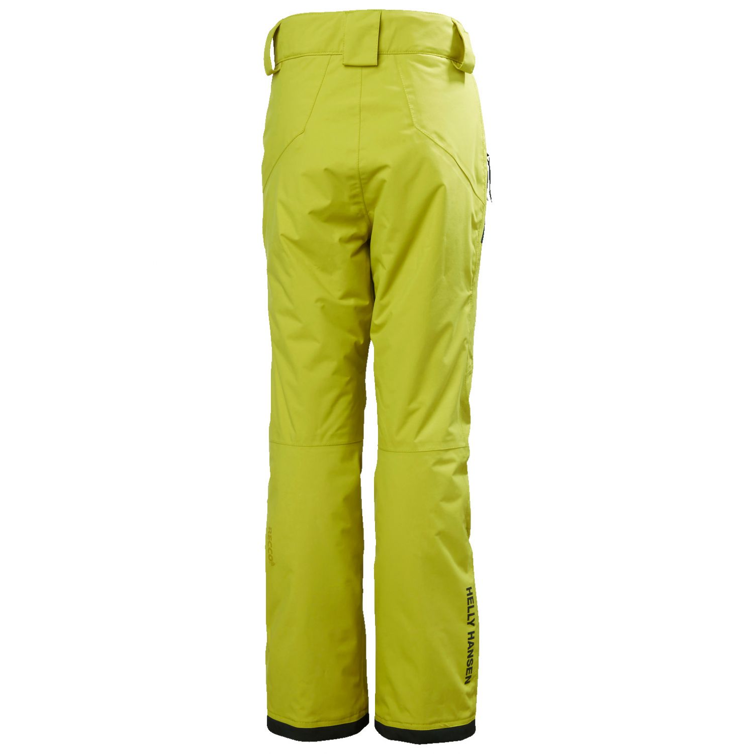 Helly Hansen Legendary, pantaloni da sci, junior, giallo-verde