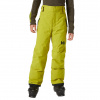 Helly Hansen Legendary, pantaloni da sci, junior, giallo-verde