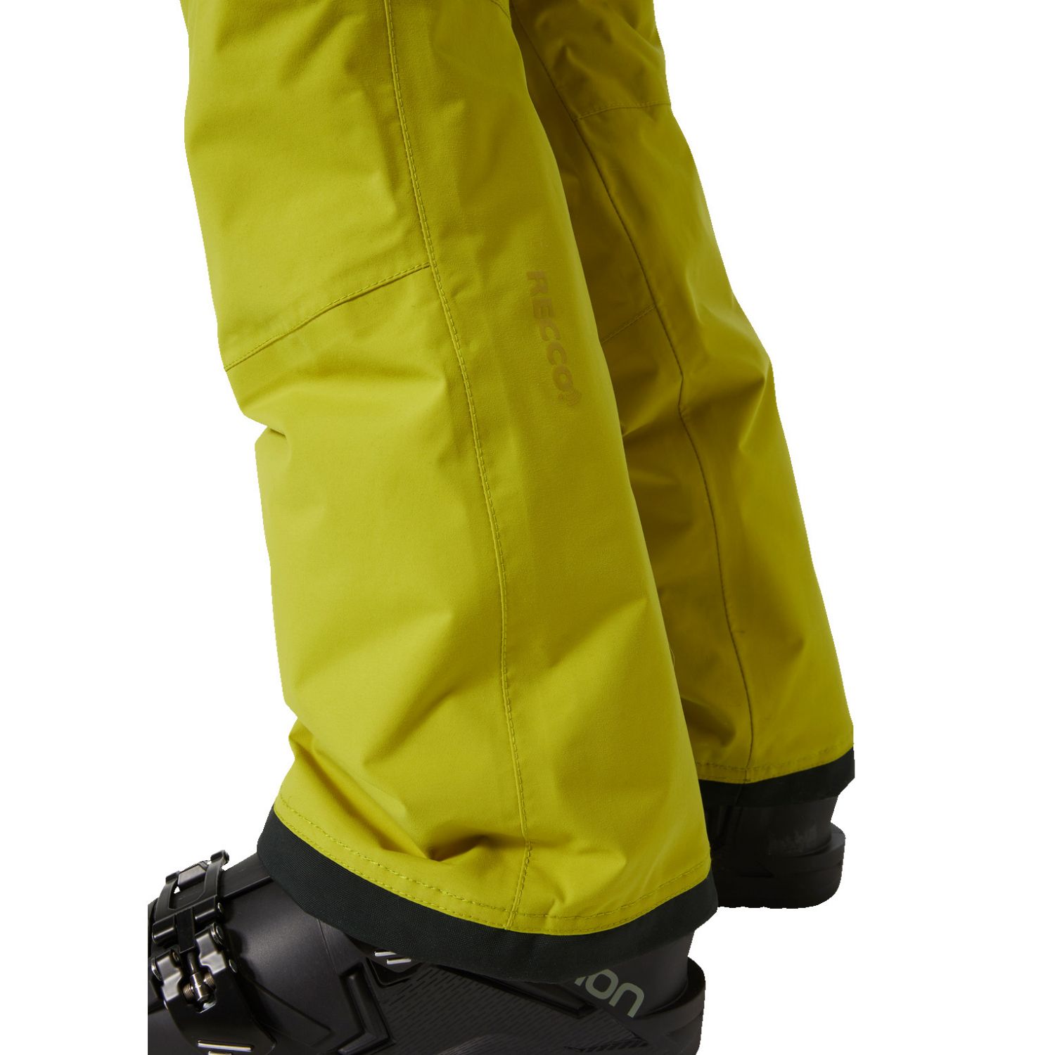 Helly Hansen Legendary, pantaloni da sci, junior, giallo-verde