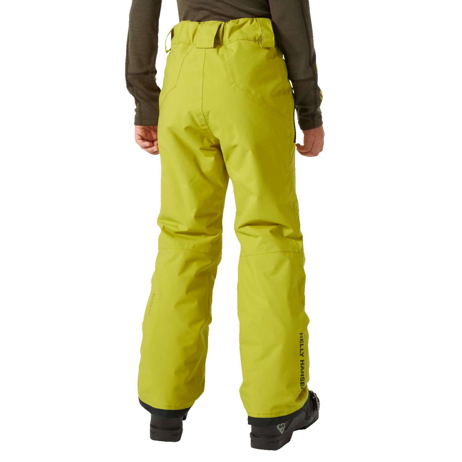 Helly Hansen Legendary, pantalon de ski, junior, vert jaune