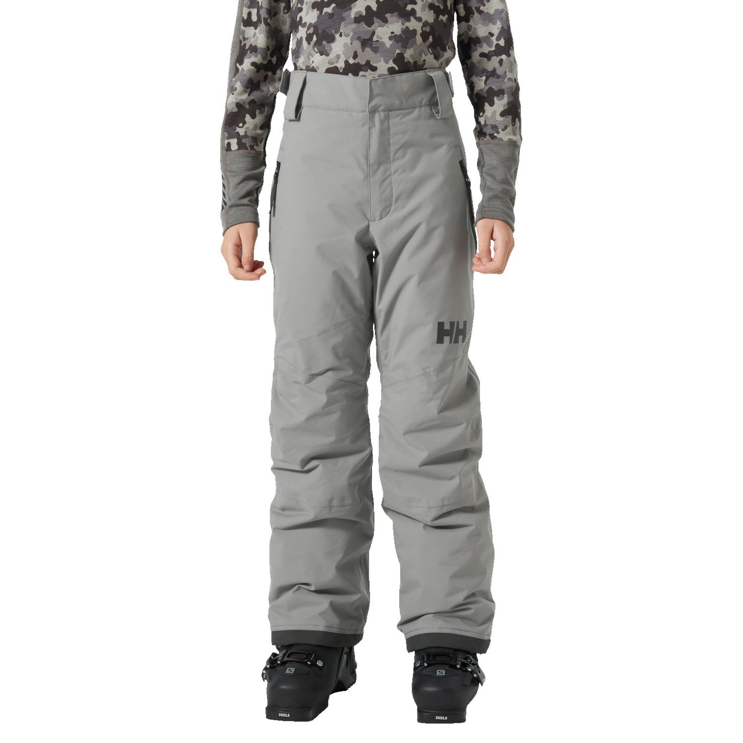 Helly Hansen Legendary, ski pants, junior, concrete