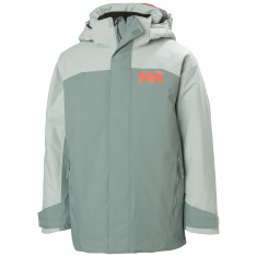 Helly Hansen Level, giacca da sci, junior, verde chiaro