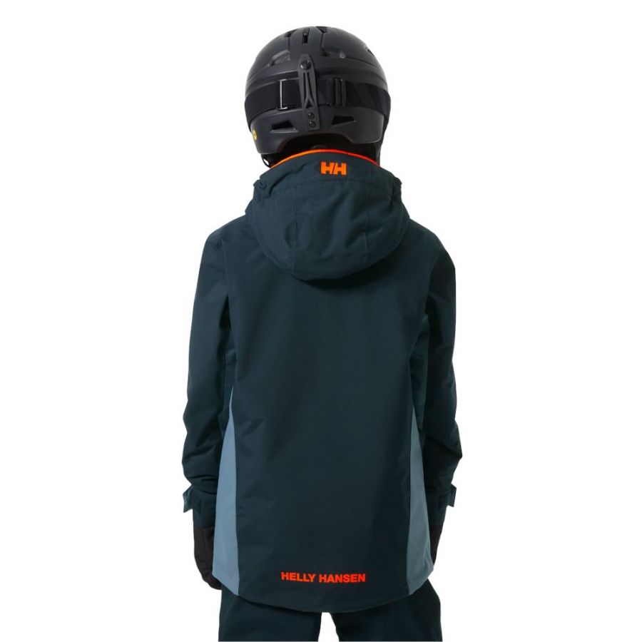 Helly Hansen Level, lyžiarska bunda, junior, modrá