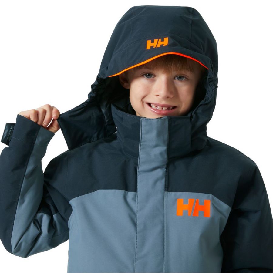 Helly Hansen Level, lyžiarska bunda, junior, modrá