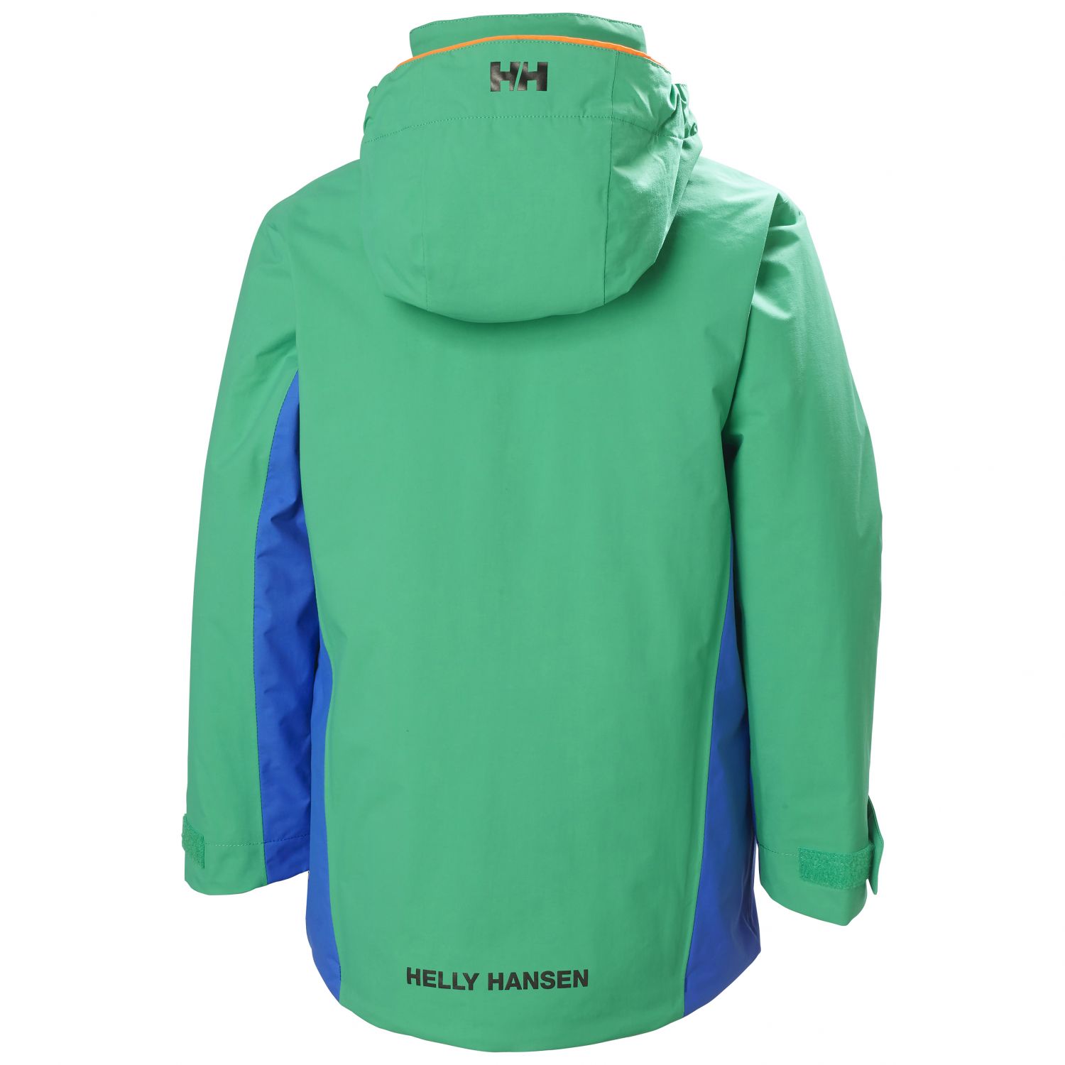 Helly Hansen Level, manteau de ski, junior, bleu/vert