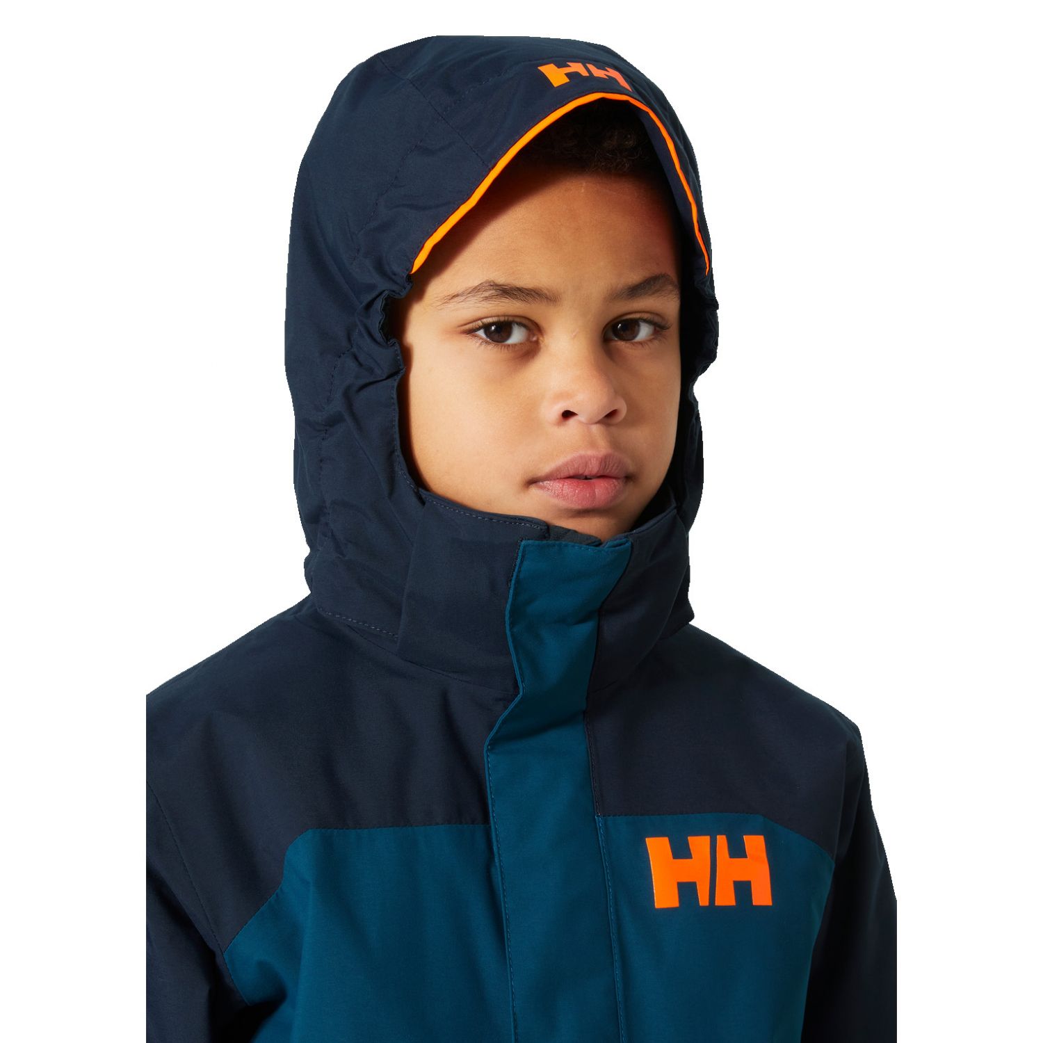 Helly Hansen Level, veste de ski, junior, bleu foncé