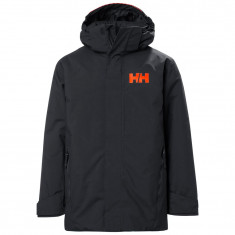 Helly Hansen Level, ski jacket, junior, black