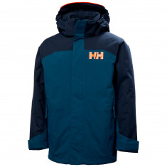 Helly Hansen Level, ski jacket, junior, deep dive