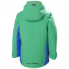 Helly Hansen Level, ski jas, junior, blauw/groen