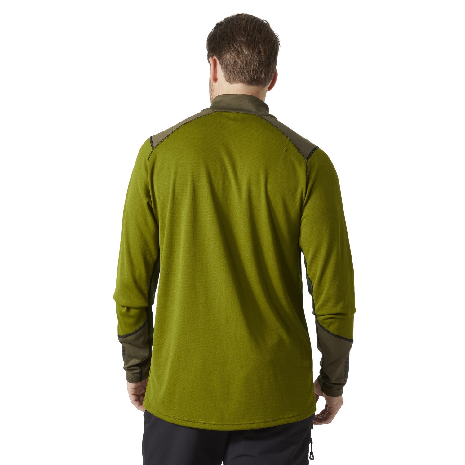 Helly Hansen Lifa Active 1/2 Zip, męski, zielony