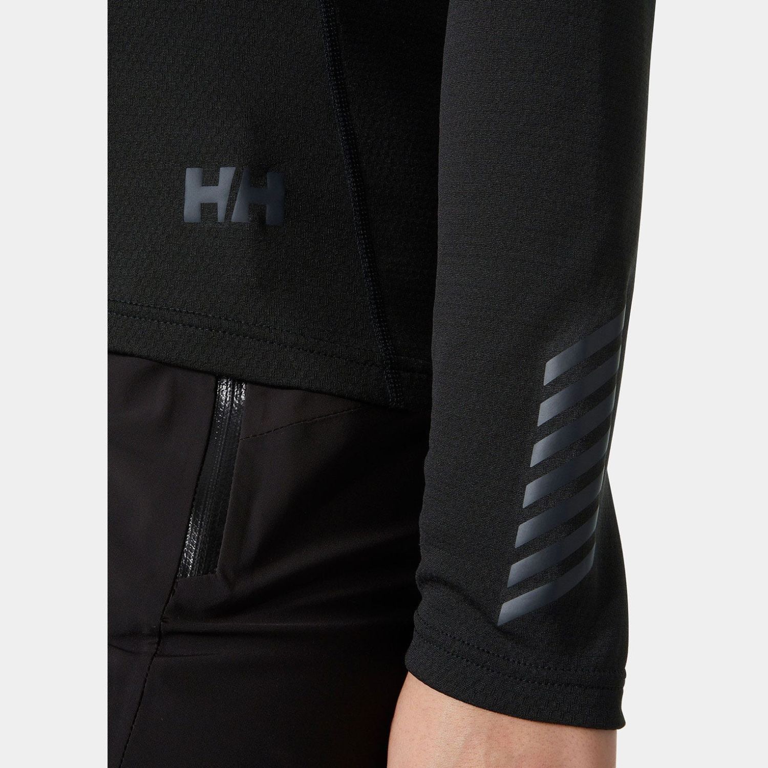Helly Hansen Lifa Active Crew, dame, sort