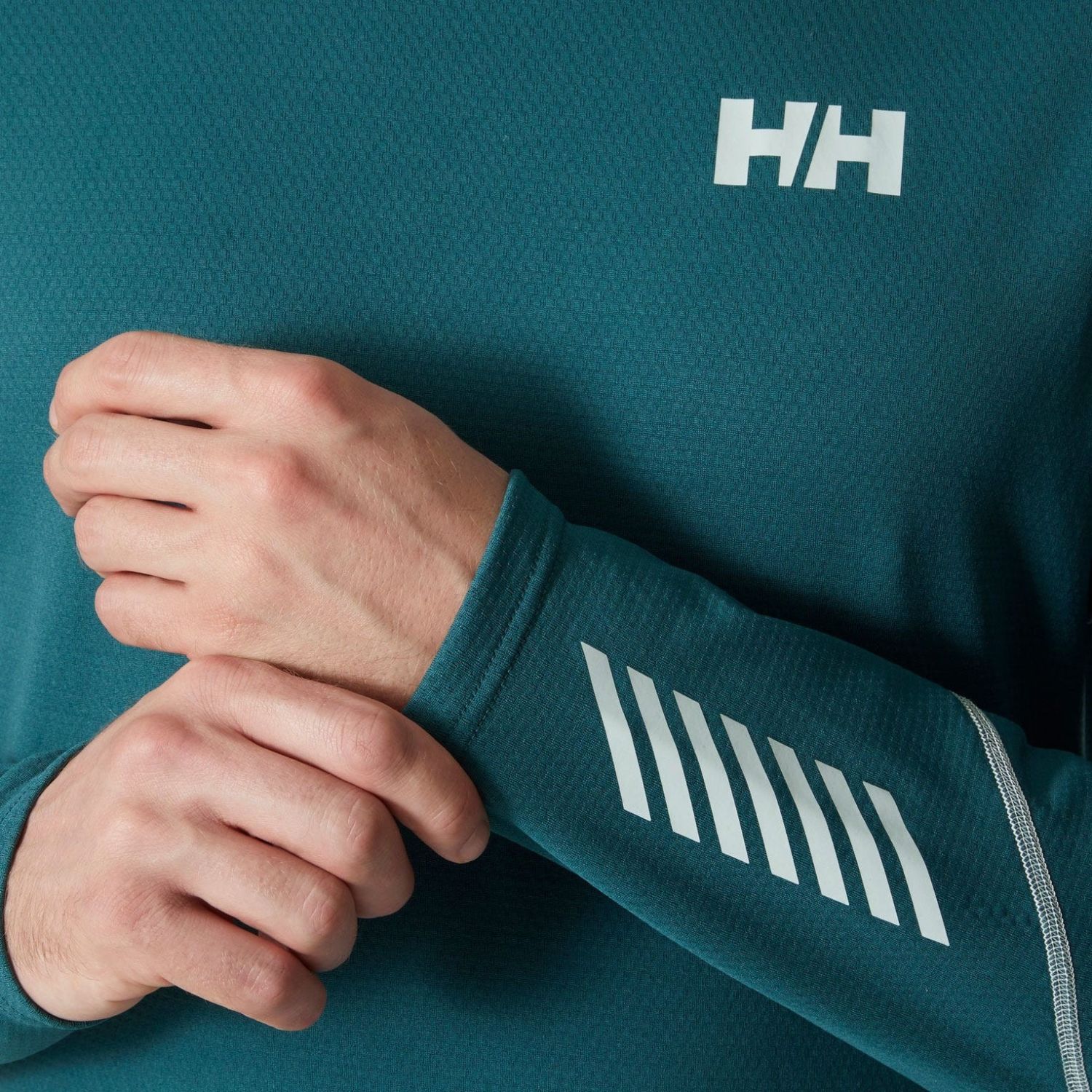Helly Hansen Lifa Active Crew, férfi, türkiz zöld