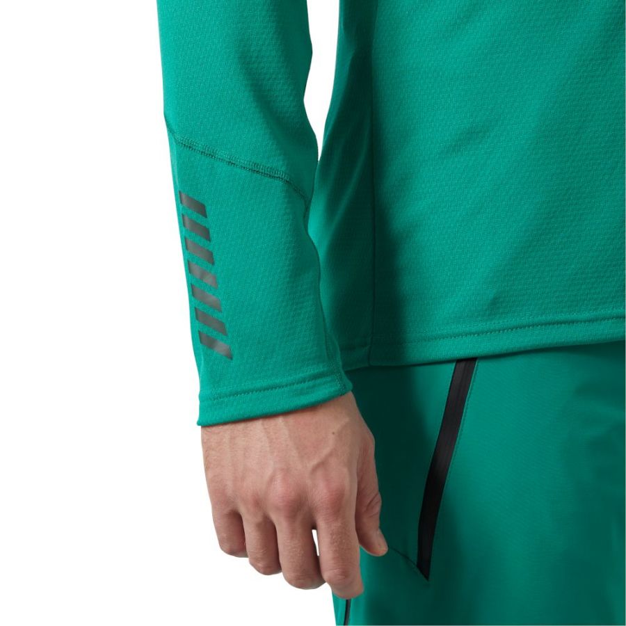 Helly Hansen Lifa Active Crew, homem, verde