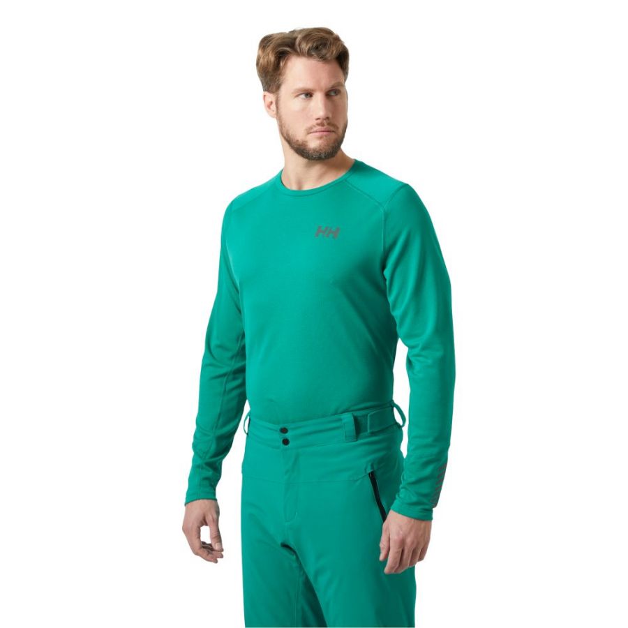 Helly Hansen Lifa Active Crew, homem, verde