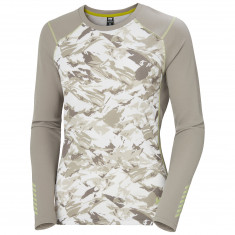 Helly Hansen Lifa Active Graphic Crew, donna, terrazzo