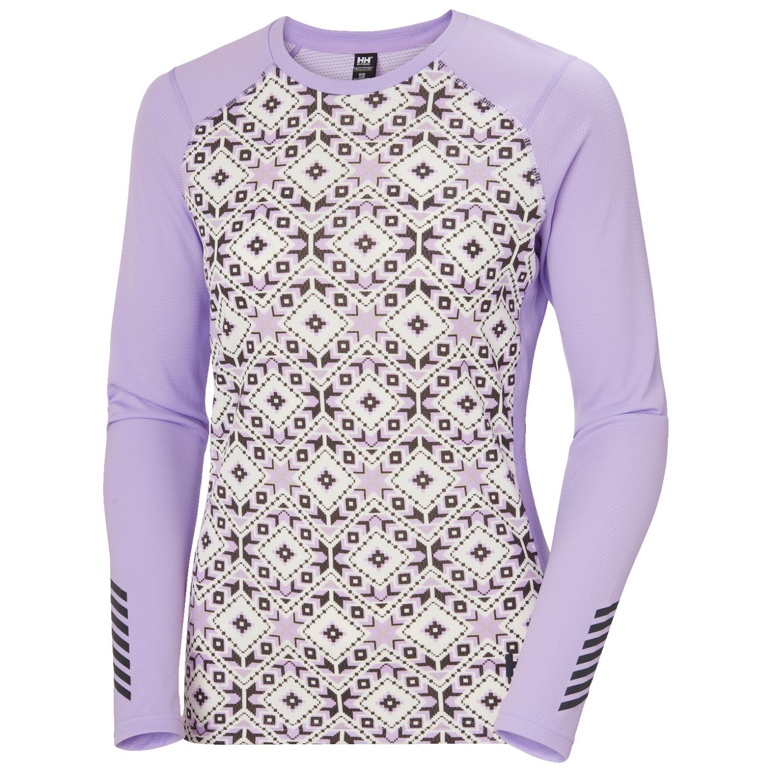 Helly Hansen Lifa Active Graphic Crew, femei, violet