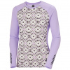 Helly Hansen Lifa Active Graphic Crew, mulher, roxo