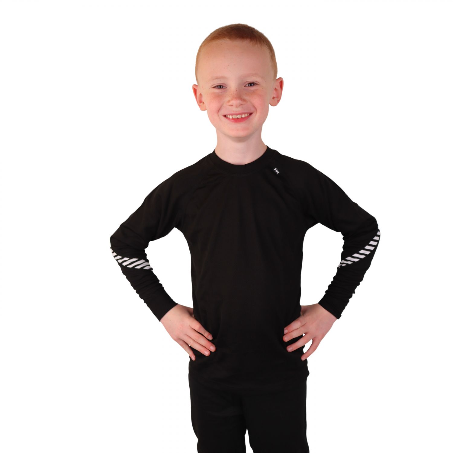 Helly Hansen Lifa, Funktionsunterwäsche, Kinder, schwarz