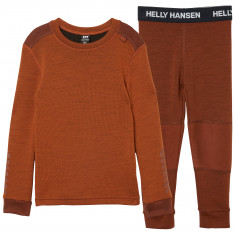 Helly Hansen Lifa Merino, conjunto, niños, marrón