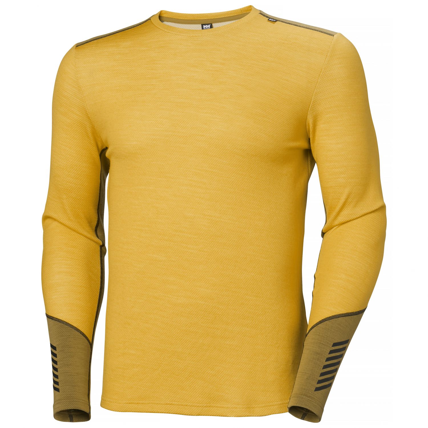 Helly Hansen Lifa Merino Crew, Herre, Golden Glow