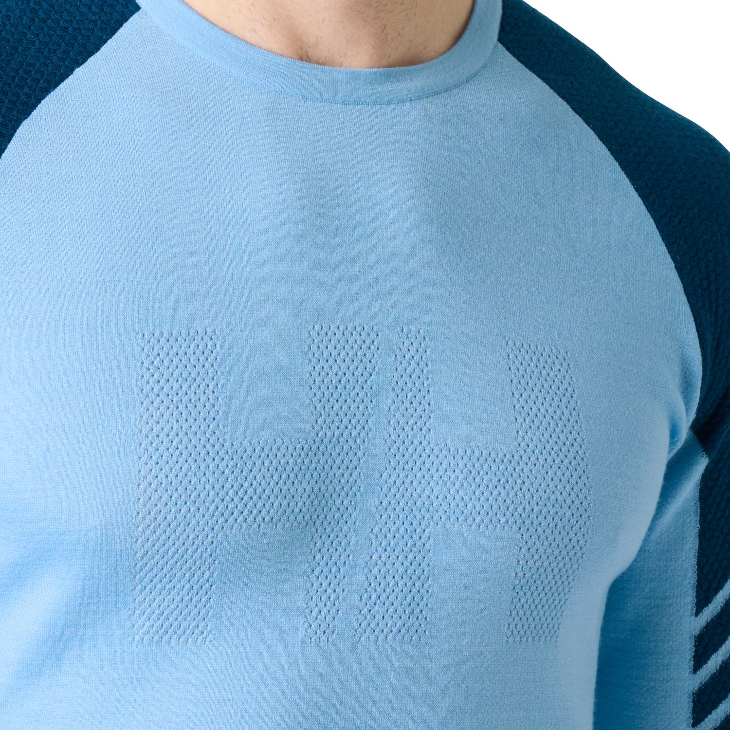 Helly Hansen Lifa Merino Knitevo Crew, herre, blå
