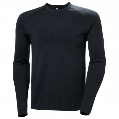 Helly Hansen Lifa Merino Knitevo Crew, herre, sort