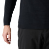 Helly Hansen Lifa Merino Knitevo Crew, hombre, negro