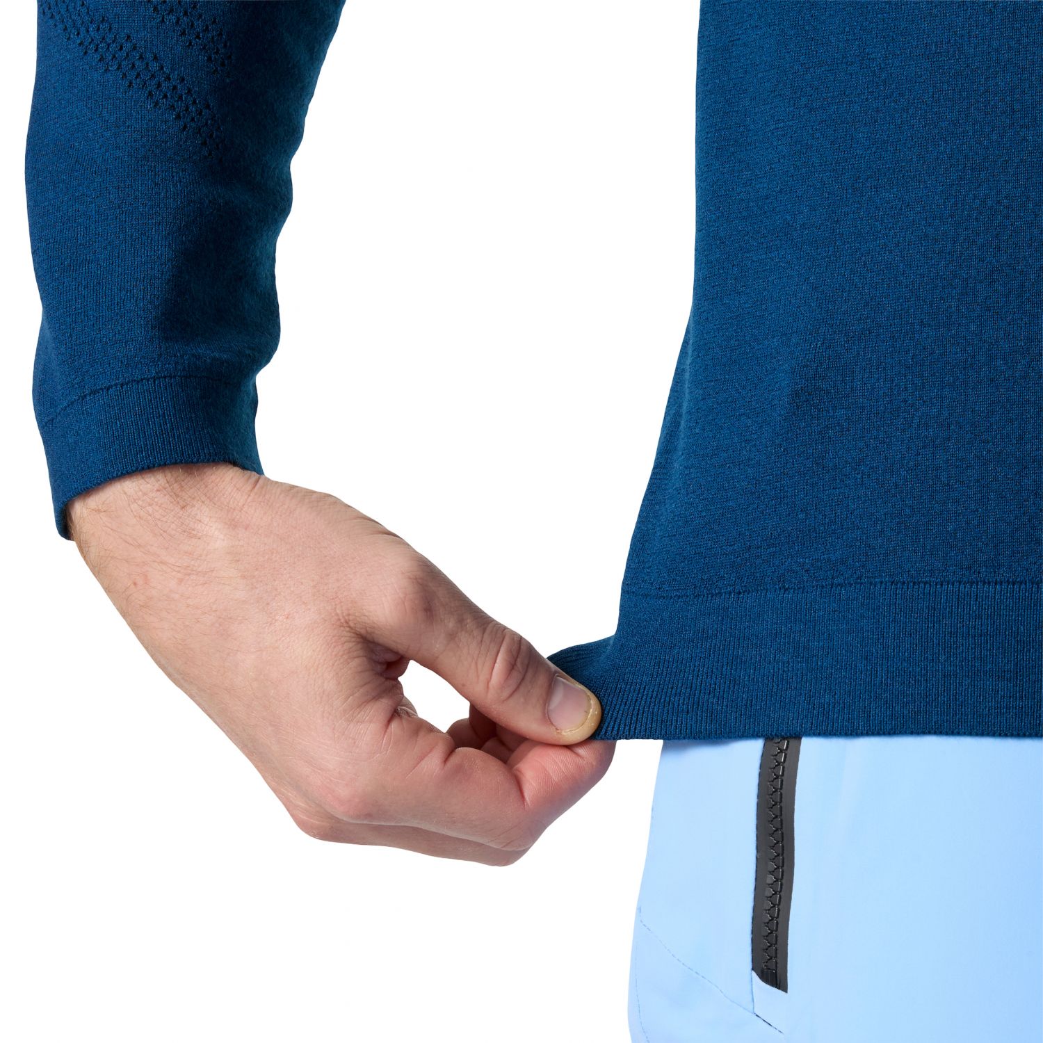 Helly Hansen Lifa Merino Knitevo Crew, masculino, azul