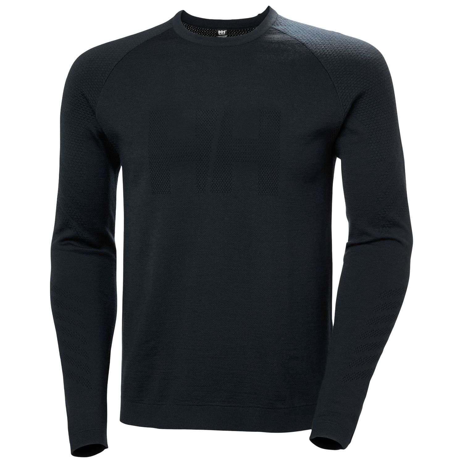 Helly Hansen Lifa Merino Knitevo Crew, men, black