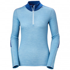 Helly Hansen Lifa Merino Lightweight 1/2 Zip, damski, jasnoniebieski