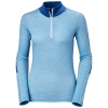 Helly Hansen Lifa Merino Lightweight 1/2 Zip, női, világoskék