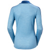 Helly Hansen Lifa Merino Lightweight 1/2 Zip, női, világoskék