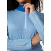 Helly Hansen Lifa Merino Lightweight 1/2 Zip, női, világoskék