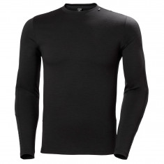 Helly Hansen Lifa Merino Lightweight Crew, Herren, schwarz