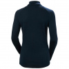 Helly Hansen Lifa Merino Merino Midweight Graphic 1/2 Zip, mulher, azul marinho