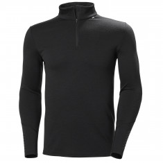 Helly Hansen Lifa Merino Midweight 1/2 Zip, bărbați, negru