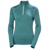 Helly Hansen Lifa Merino Midweight 1/2 Zip, dame, grøn