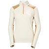 Helly Hansen Lifa Merino Midweight 1/2 Zip, dame, hvid
