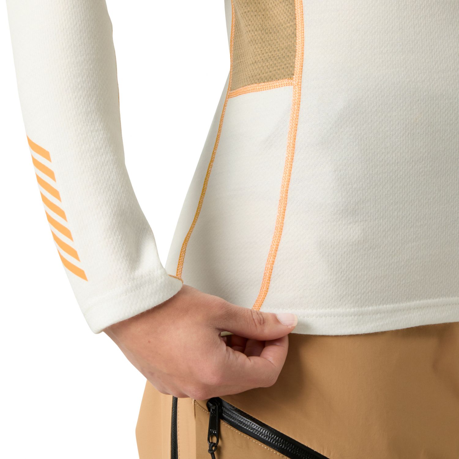 Helly Hansen Lifa Merino Midweight 1/2 Zip, dame, hvid