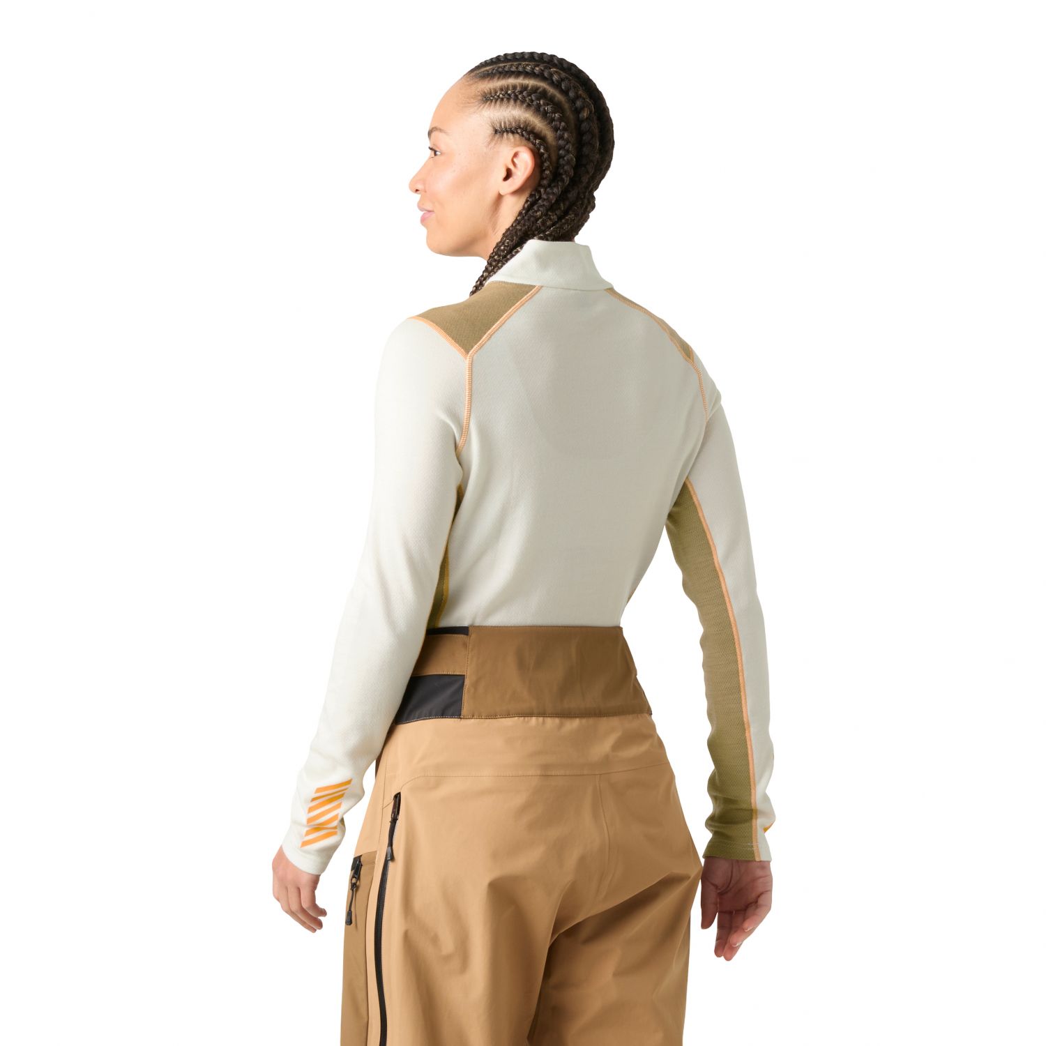 Helly Hansen Lifa Merino Midweight 1/2 Zip, dame, hvid
