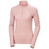 Helly Hansen Lifa Merino Midweight 1/2 Zip, dame, lyserød