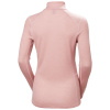 Helly Hansen Lifa Merino Midweight 1/2 Zip, dame, lyserød