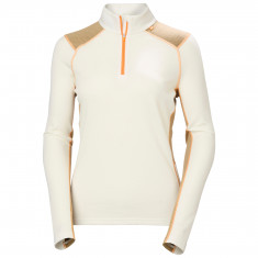 Helly Hansen Lifa Merino Midweight 1/2 Zip, Damen, weiß
