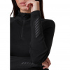 Helly Hansen Lifa Merino Midweight 1/2 Zip, dámske, čierna