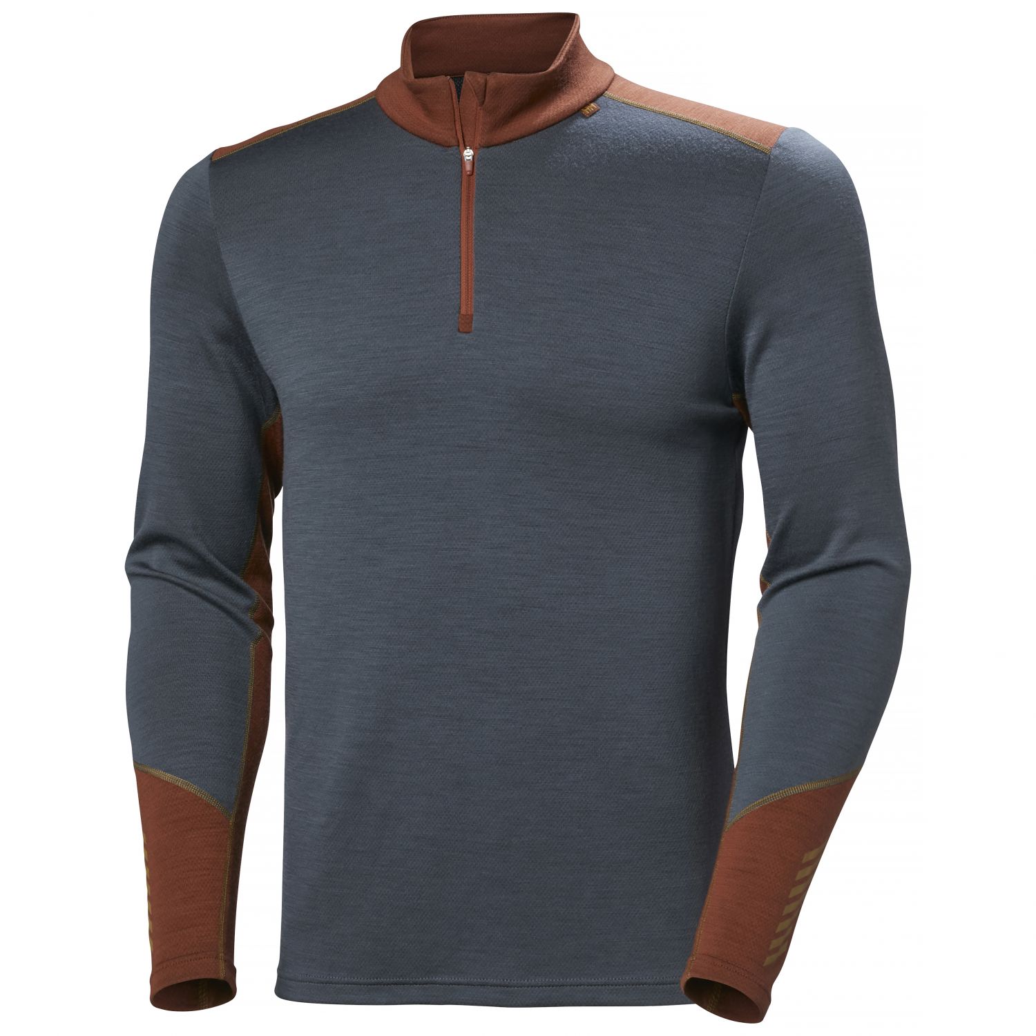 Helly Hansen Lifa Merino Midweight 1/2 Zip, Herr, Alpine Frost