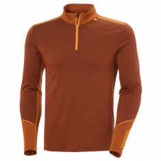 Helly Hansen Lifa Merino Midweight 1/2 Zip, Herr, Brun