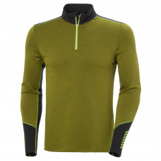 Helly Hansen Lifa Merino Midweight 1/2 Zip, herre, grøn